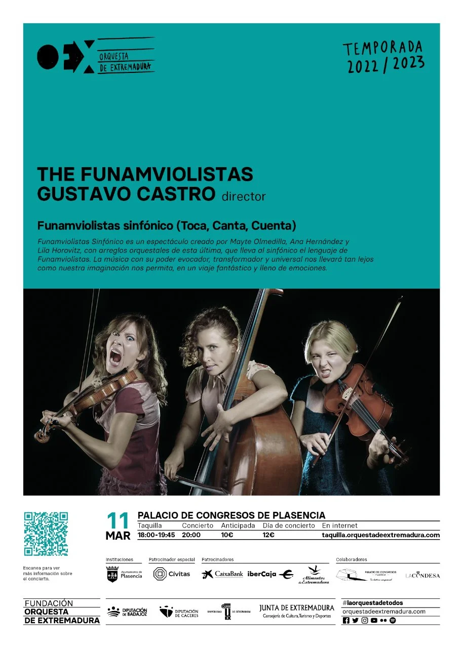 Orquesta de Extremadura: Funamviolistas sinfónico