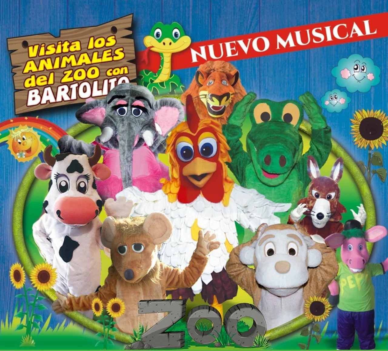VISITA LOS ANIMALES DEL ZOO CON BARTOLITO - EL NUEVO MUSICAL