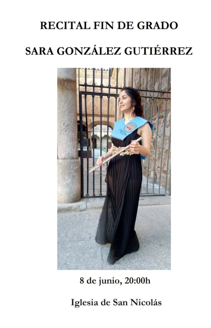 MUSIKEX Recital fin grado Sara González, flauta 