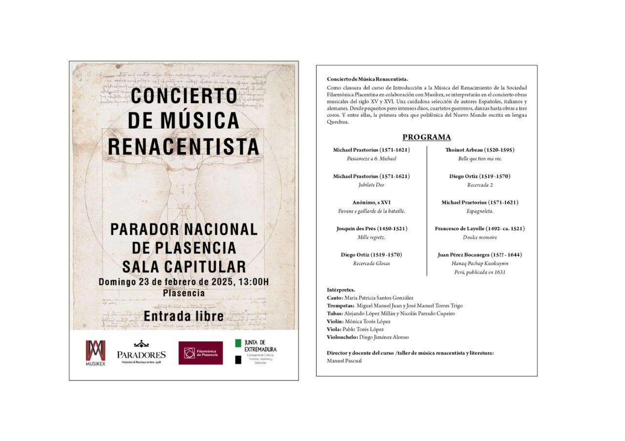 Concierto música del Renacimiento 
