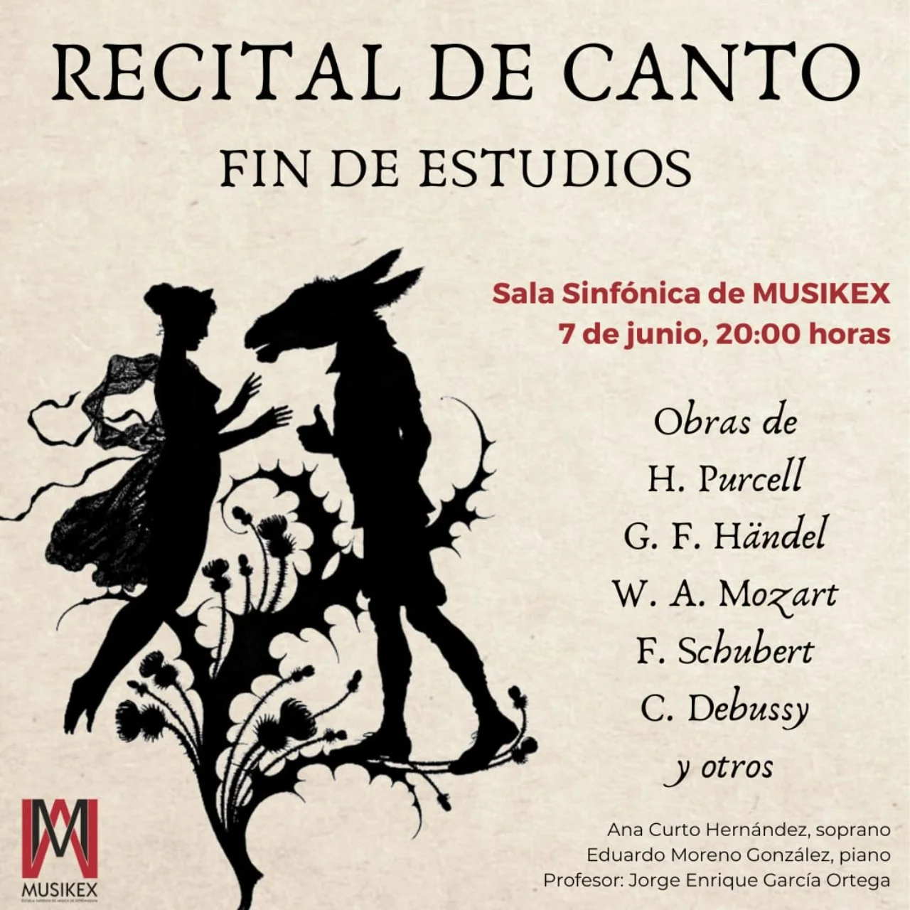 MUSIKEX Concierto soprano Ana Curto