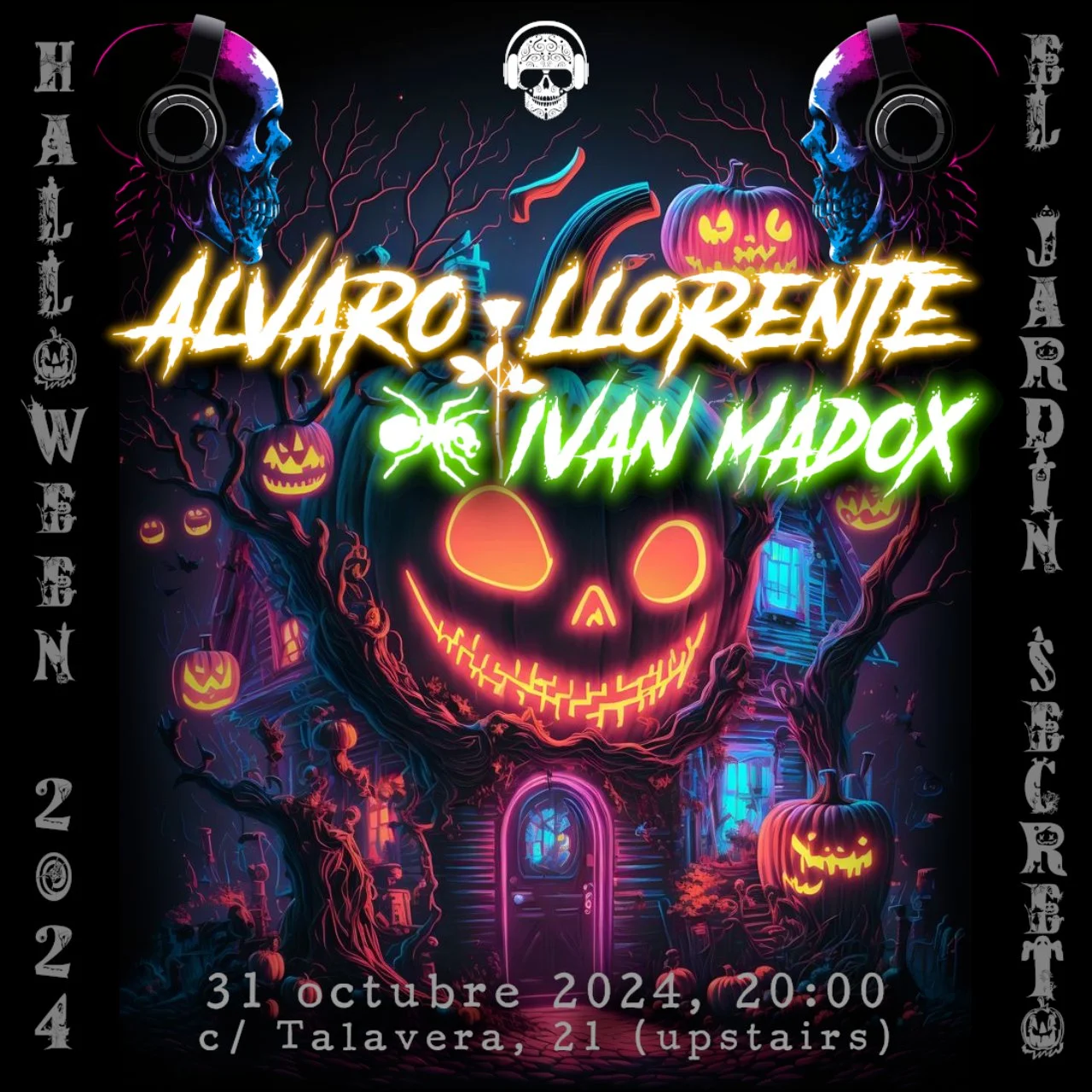 HALLOWEEN DJs en EL JARDÍN SECRETO