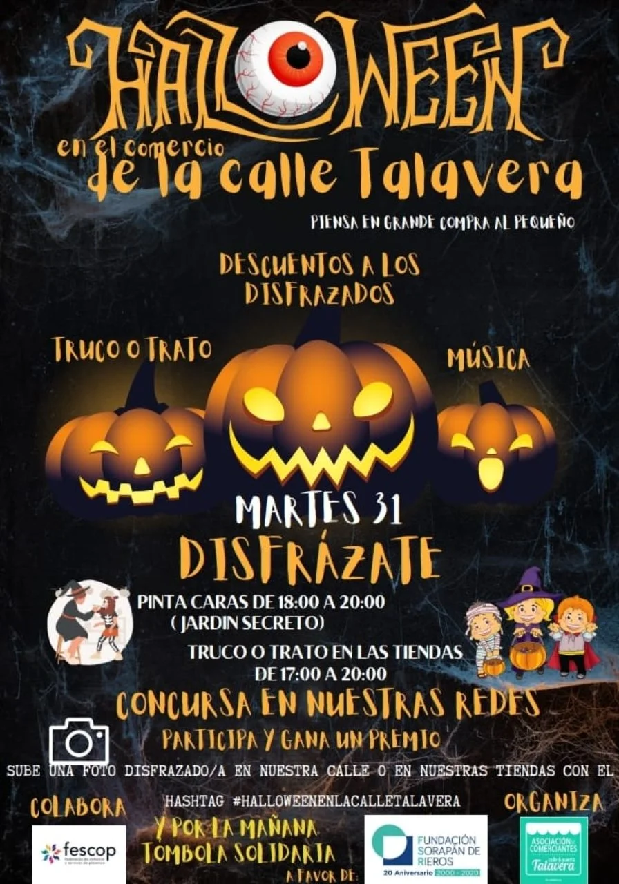 Halloween en el Comercio de la Calle Talavera