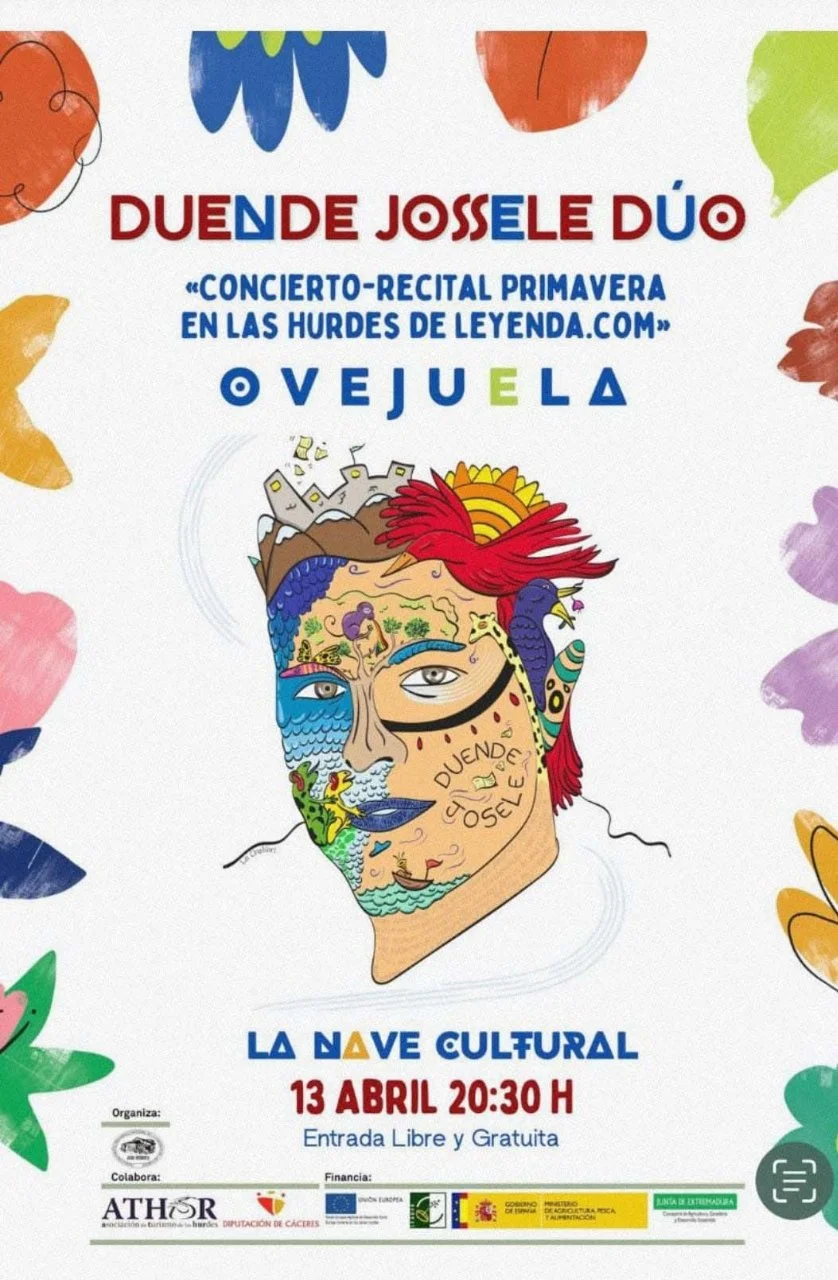 Concierto recital Duende Josele Dúo en Ovejuela