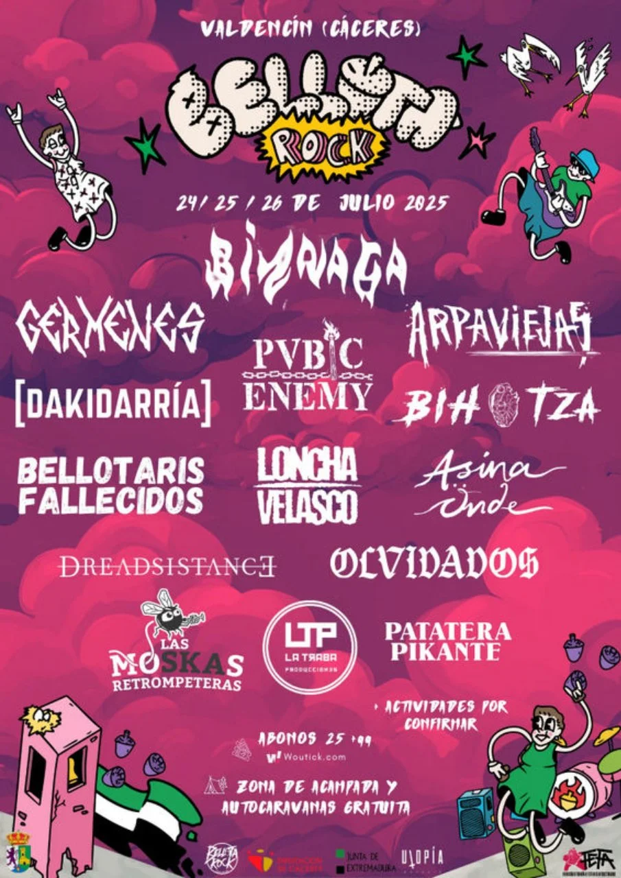 Bellota Rock 2025 en Valdencín