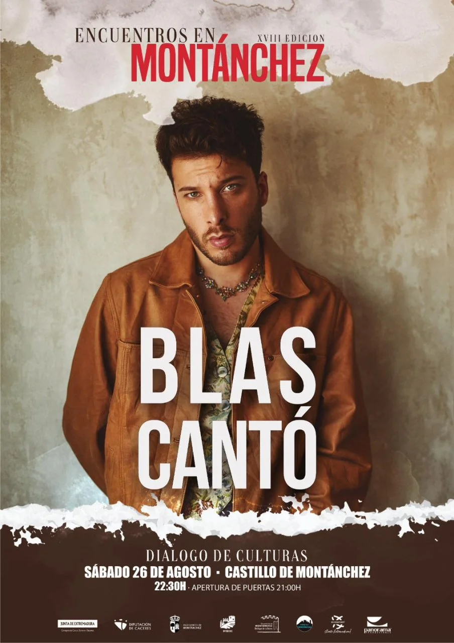 Blas Cantó en los Encuentros en Montánchez 