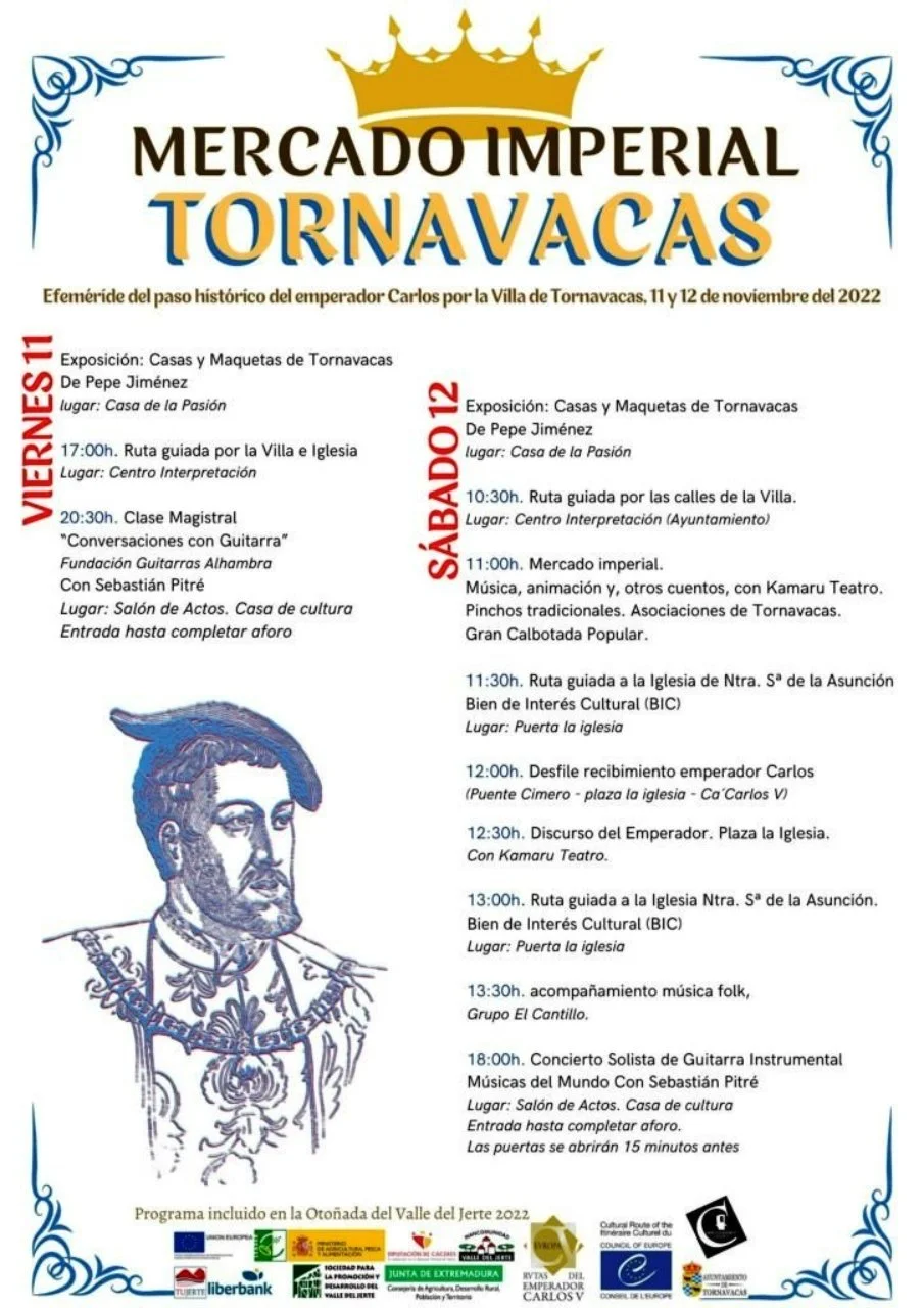 Mercado Imperial Carlos V en Tornavacas