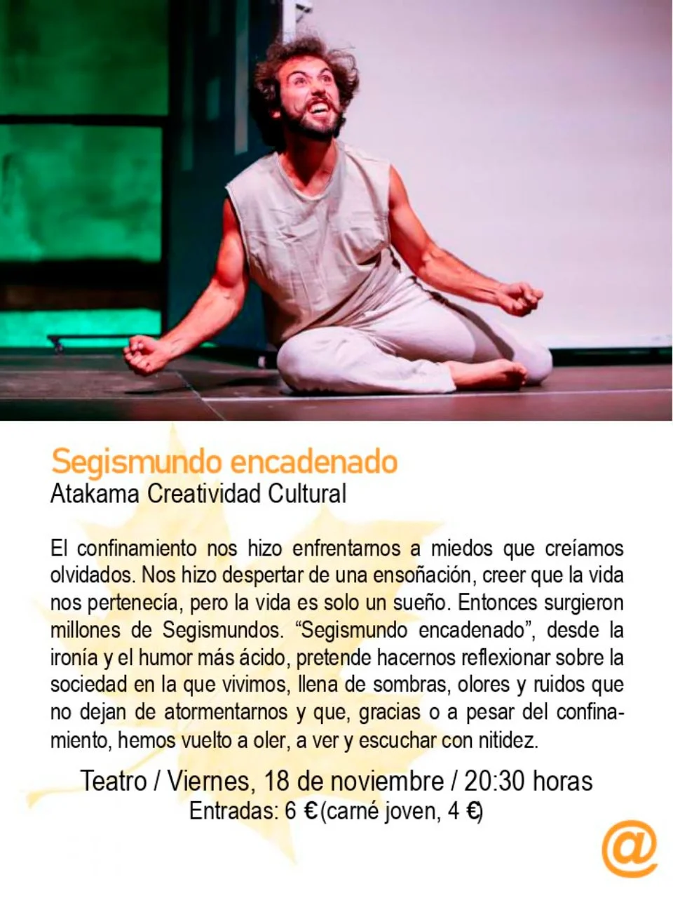 Teatro 'Segismundo encadenado' en Plasencia