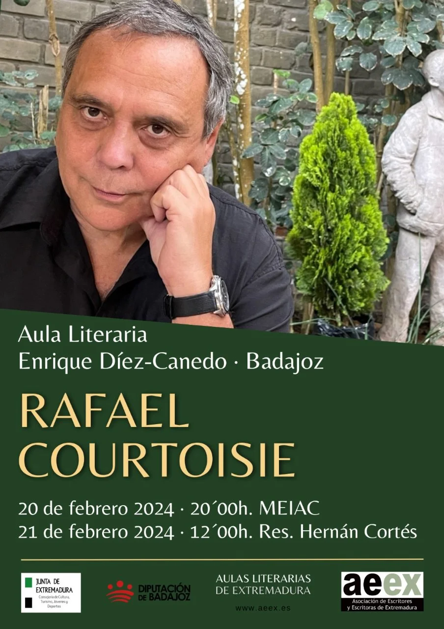 Rafael Courtoisie en el Aula de Literatura de Badajoz