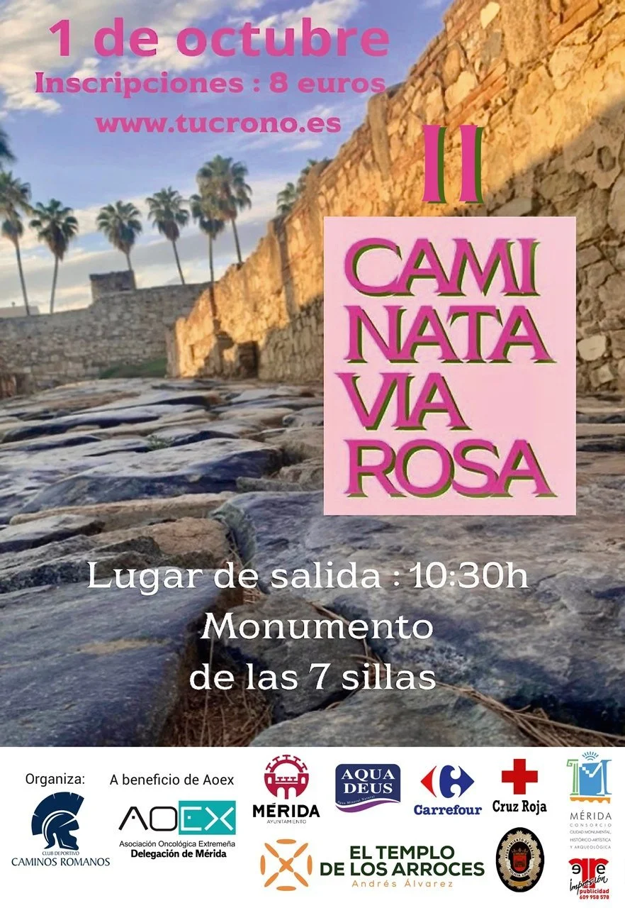 Caminata Rosa en Mérida