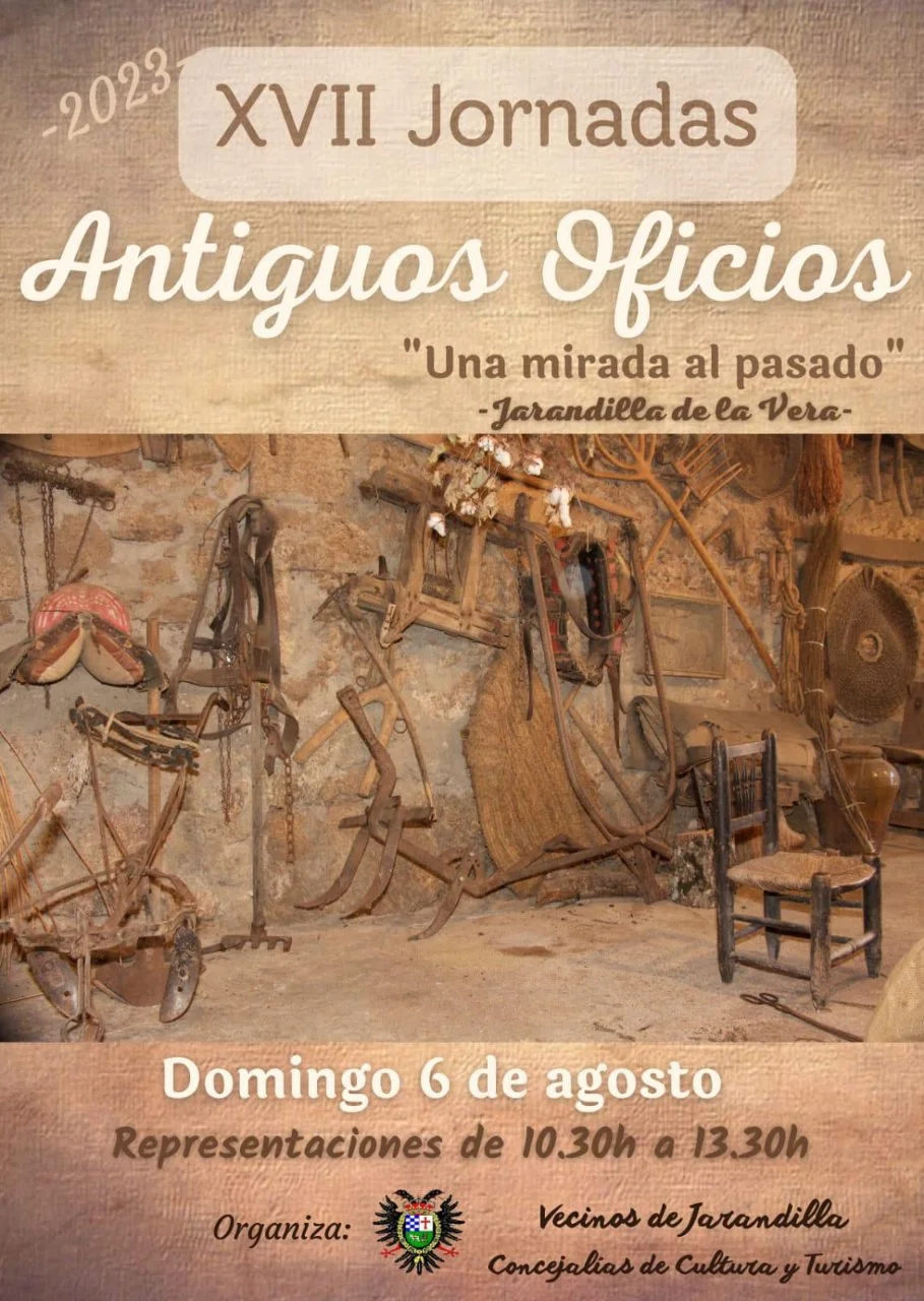 Jornadas Antiguos Oficios 2023 en Jarandilla de la Vera