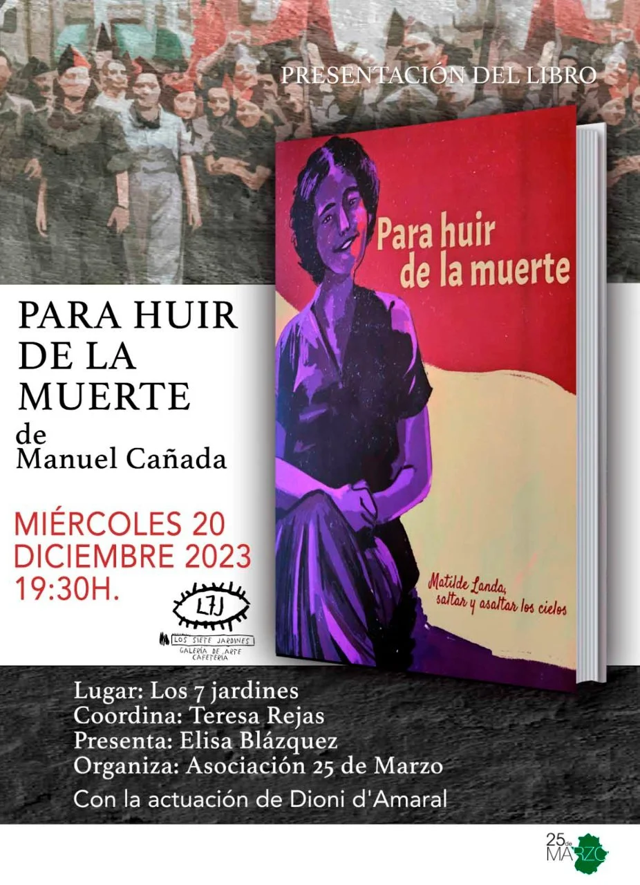 Presentación del libro ‘Para huir de la muerte’ en Cáceres