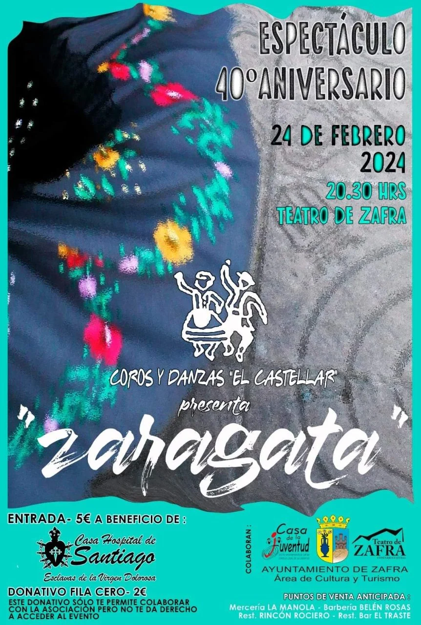 Zaragata, Coros y Danzas El Castellar, en Zafra