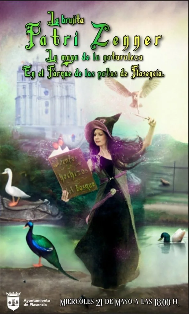 La brujita Patri Zenner en Plasencia
