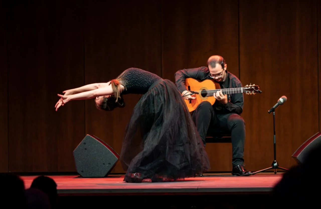Flamenco con Carmen Moreno y Javier Conde en Plasencia