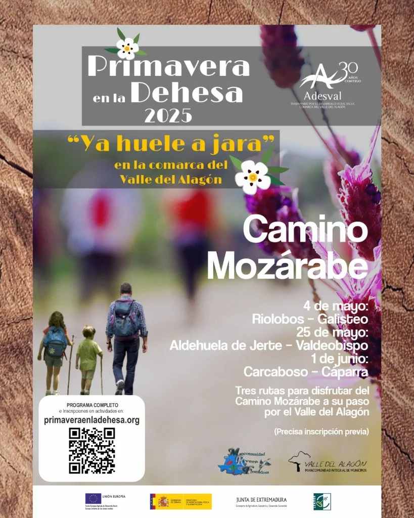 Ruta por el Camino Mozárabe entre Riolobos y Galisteo SUSPENDIDA POR LA LLUVIA