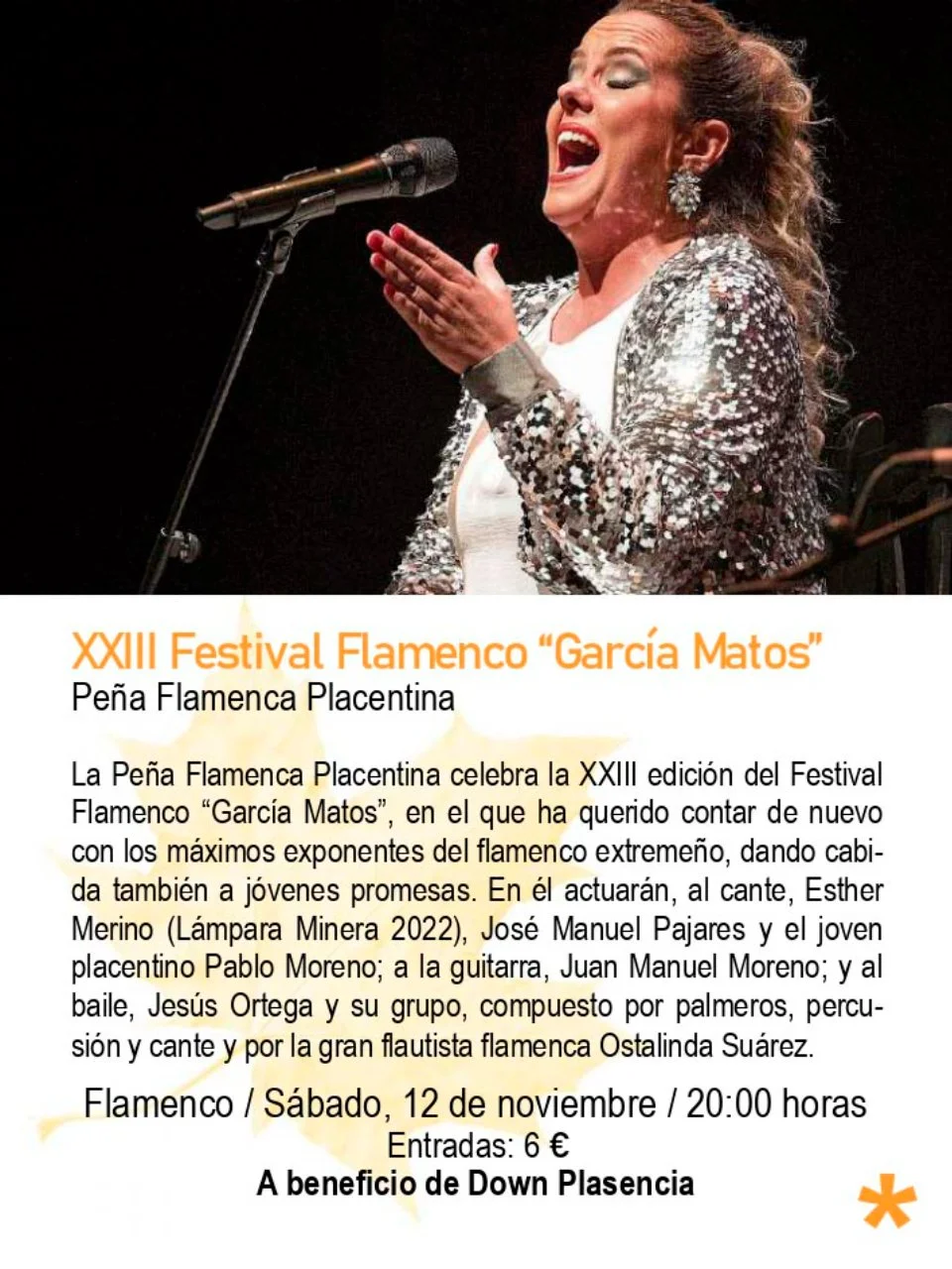 Festival Flamenco García Matos en Plasencia