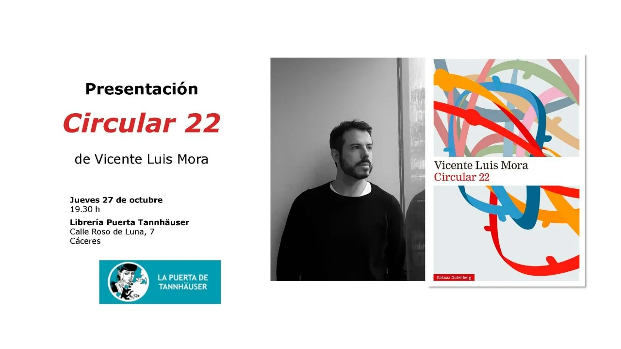 Presentación del libro Circular 22, en Cáceres