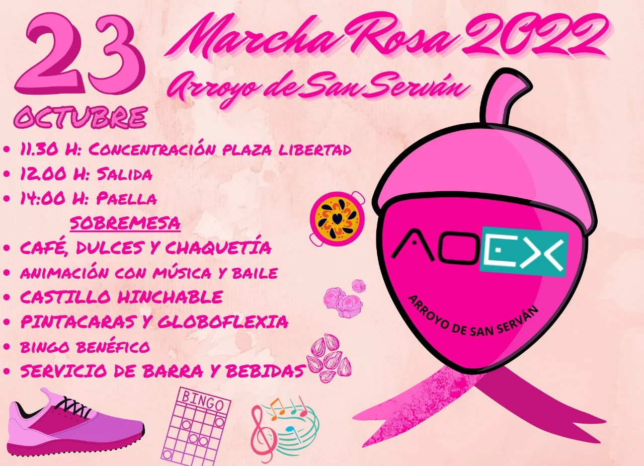 APLAZADO Marcha Rosa 2022 en Arroyo de San Serván