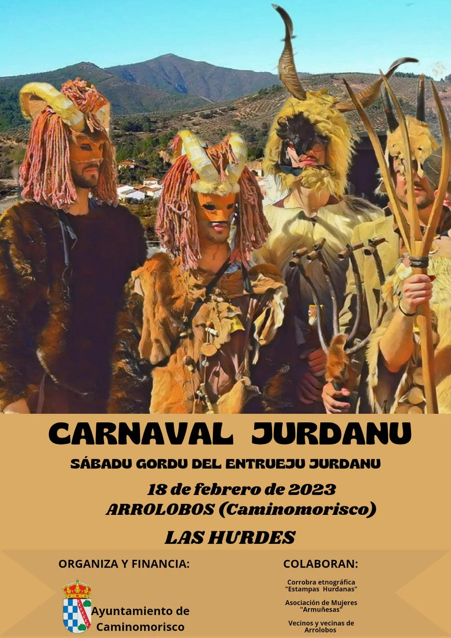 Carnaval Jurdano 2023 en Arrolobos