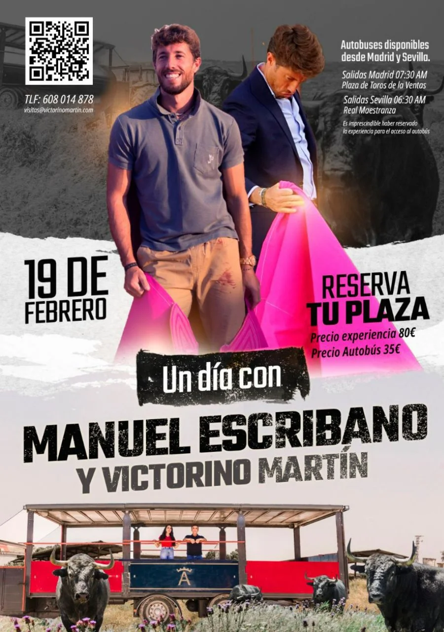 Un Día con Manuel Escribano y Victorino Martín