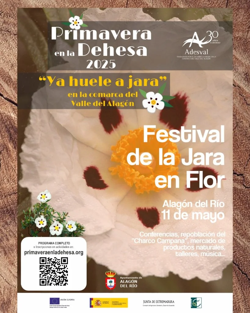 Festival de la Jara en Flor en Primavera en la Dehesa