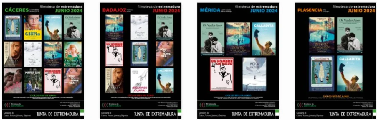 Programación De Junio 2024 Filmoteca De Extremadura - PlanVE